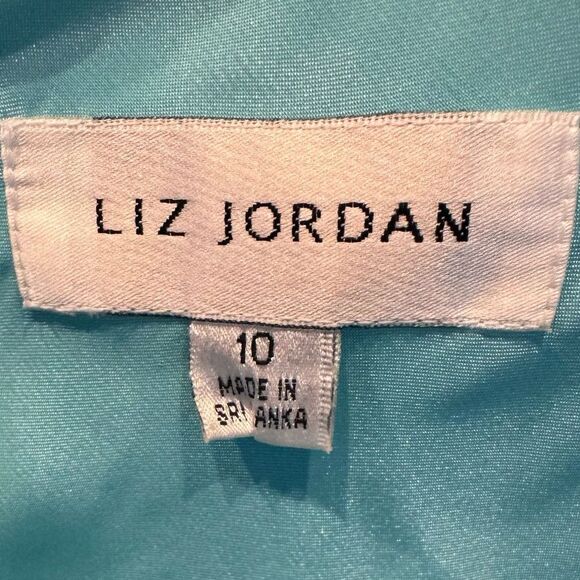 LIZ JORDAN 3 Piece Skirt Set with Scarf. Size 10 - Picture 16 of 16